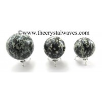Black & White Tourmaline Ball / Sphere 